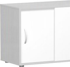 Schiebetrenschrank, mit Standfen, nicht abschliebar, 800x400x752, Ahorn/Wei