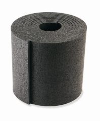 Anti-Rutsch-Matte aus Gummi, schwarz, Gleitreibbeiwert 0,6, Strke 8 mm, Rollenware, Rollenlnge 5000 mm, Rollenbreite 250 mm