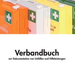 Verbandbuch, zur vorschriftsmigen Registrierung von Betriebsunfllen, kartoniert, DIN A5